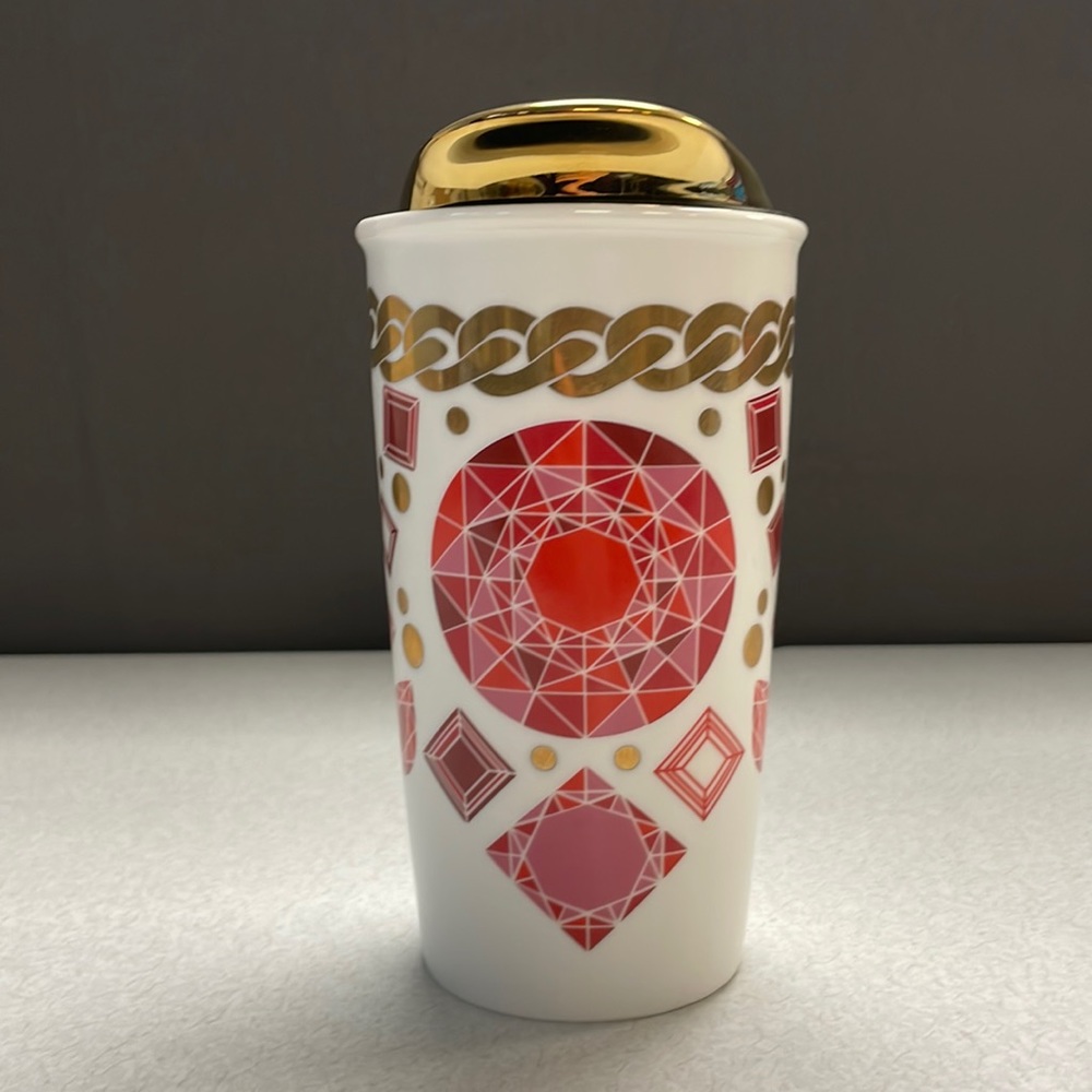 Starbucks Red Jewel Ruby Gem